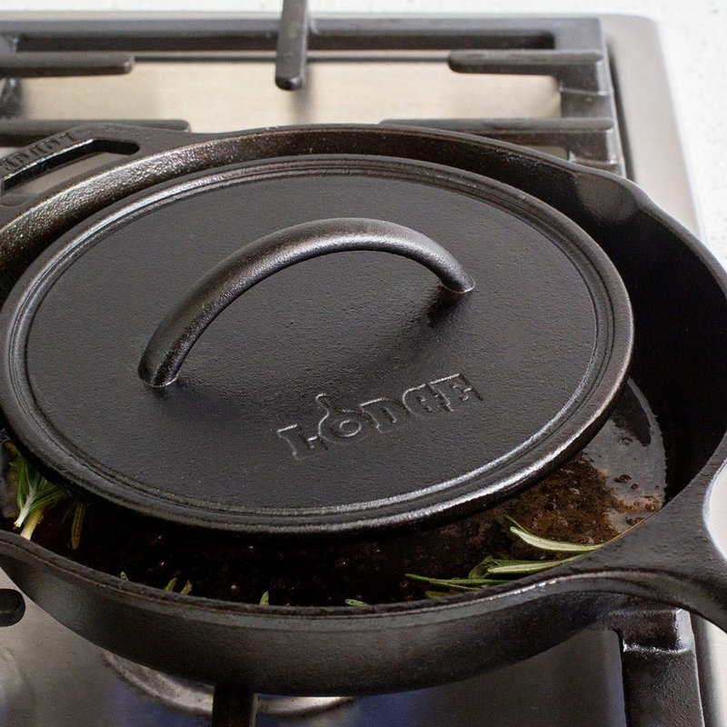 美国LODGE 美国制圆形铸铁压肉板 - 其他 - 其他金属 黑色