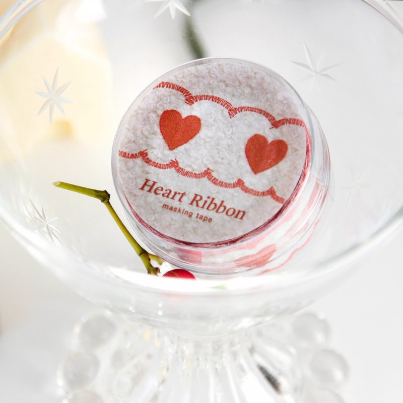 心型丝带模切屏蔽胶带 - 纸胶带 - 纸 红色
