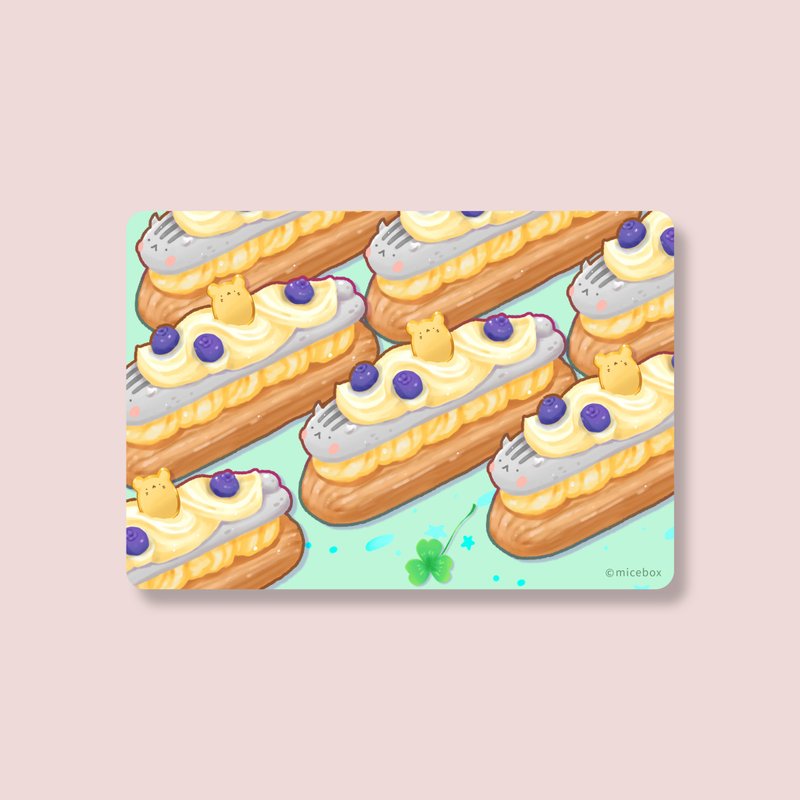 明信片 - 闪电泡芙 - 卡片/明信片 - 纸 橘色