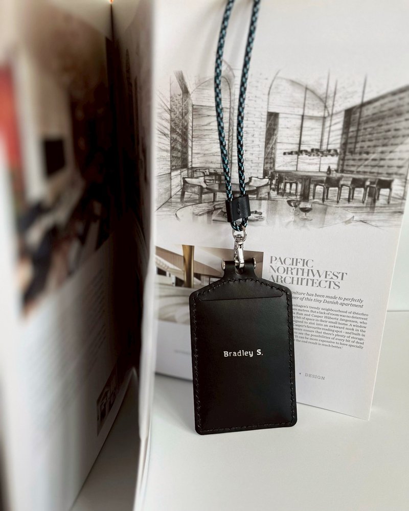 直式简约真皮识别证套,工作证套 - 证件套/卡套 - 其他金属 多色
