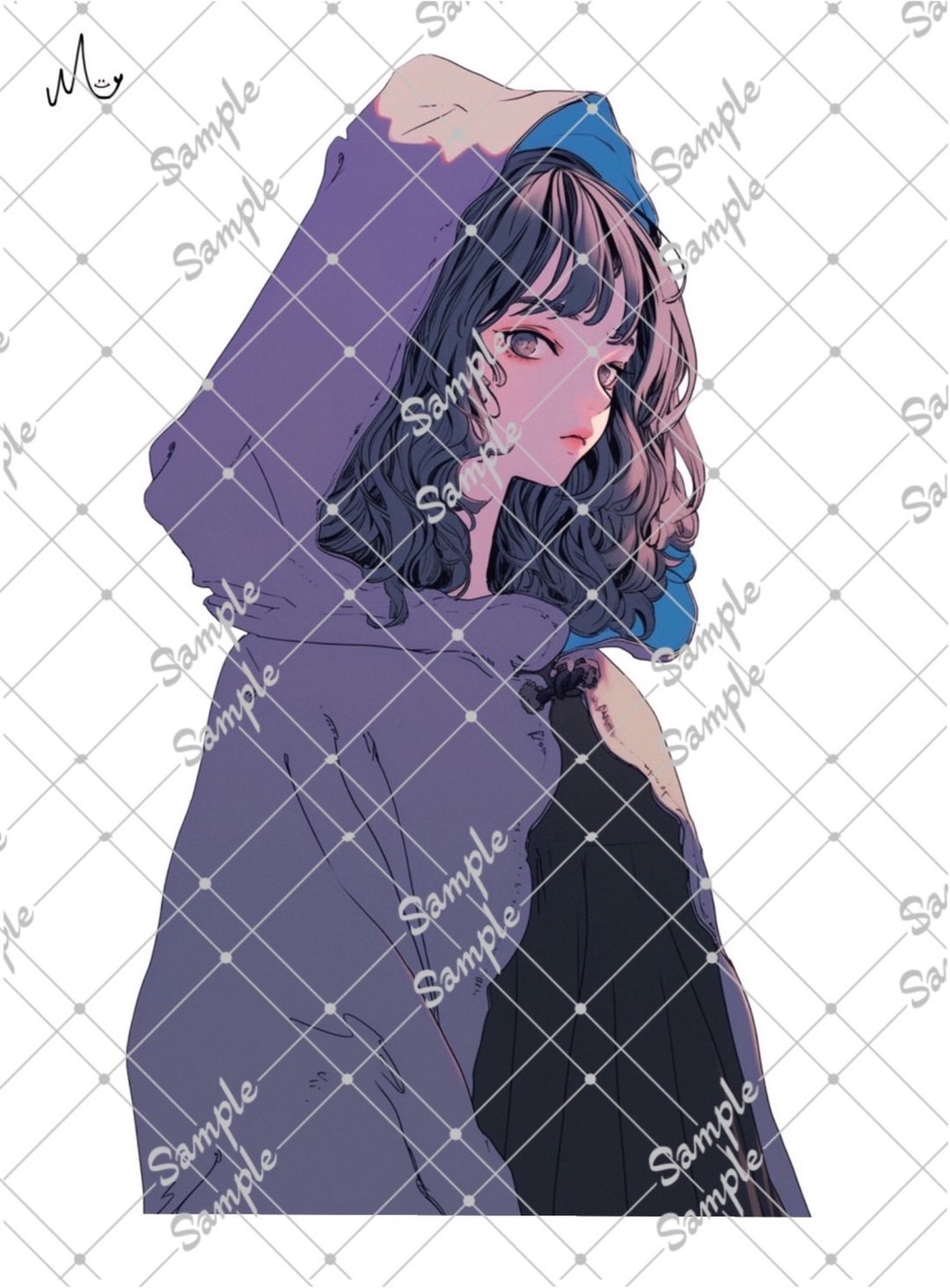 原创人物贴纸 9月新款 - 贴纸 - 纸 
