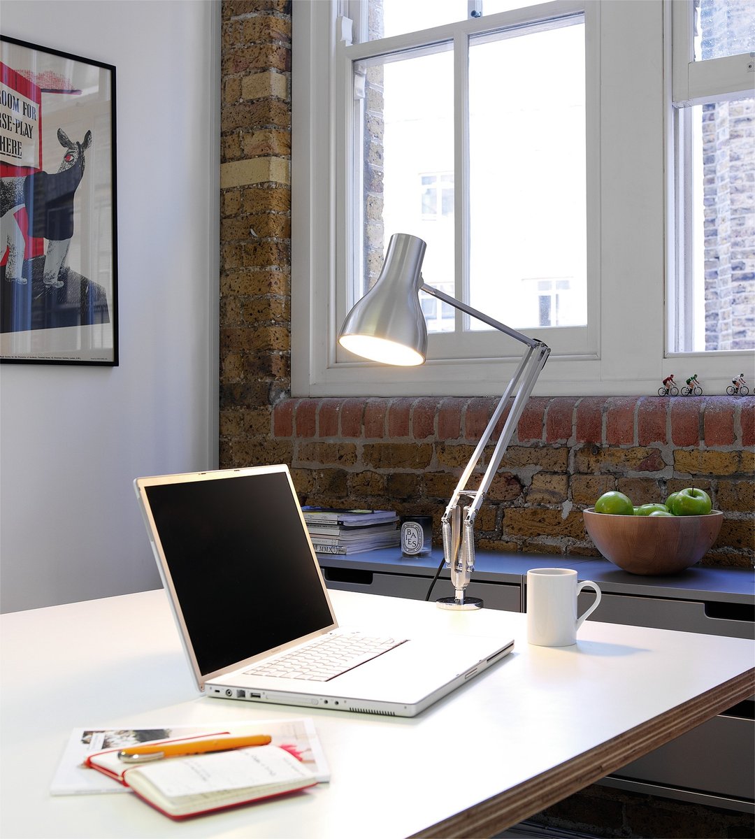 Type 75 桌灯 雾银 英国 ANGLEPOISE 经典桌灯 - 灯具/灯饰 - 其他金属 银色
