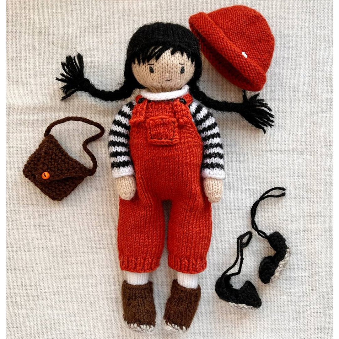 KAYA the doll Knitting pattern. English and Russian PDF. - 手工艺教程/工具书 - 其他材质 