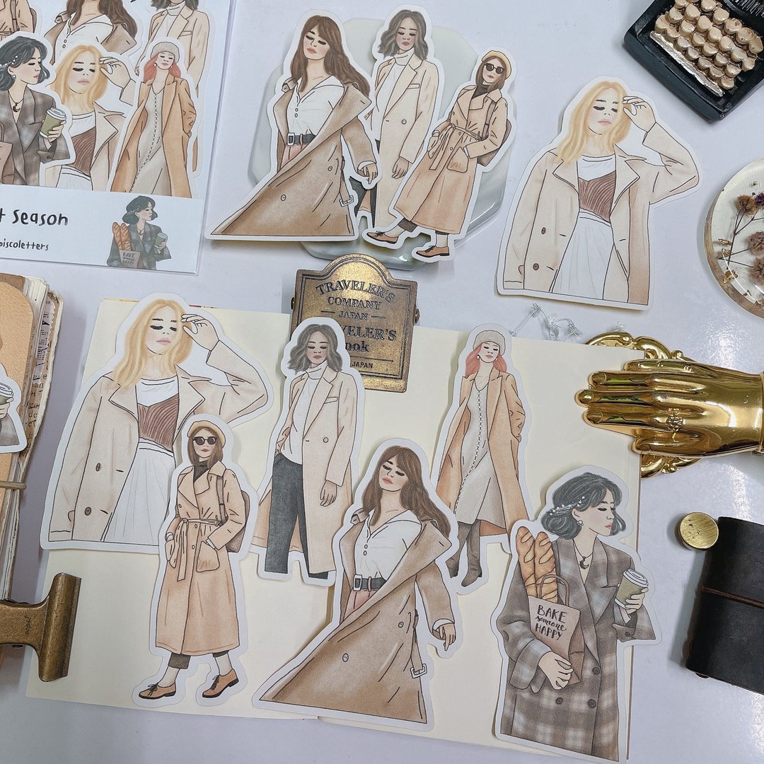 Sticker Coat Season - 贴纸 - 纸 