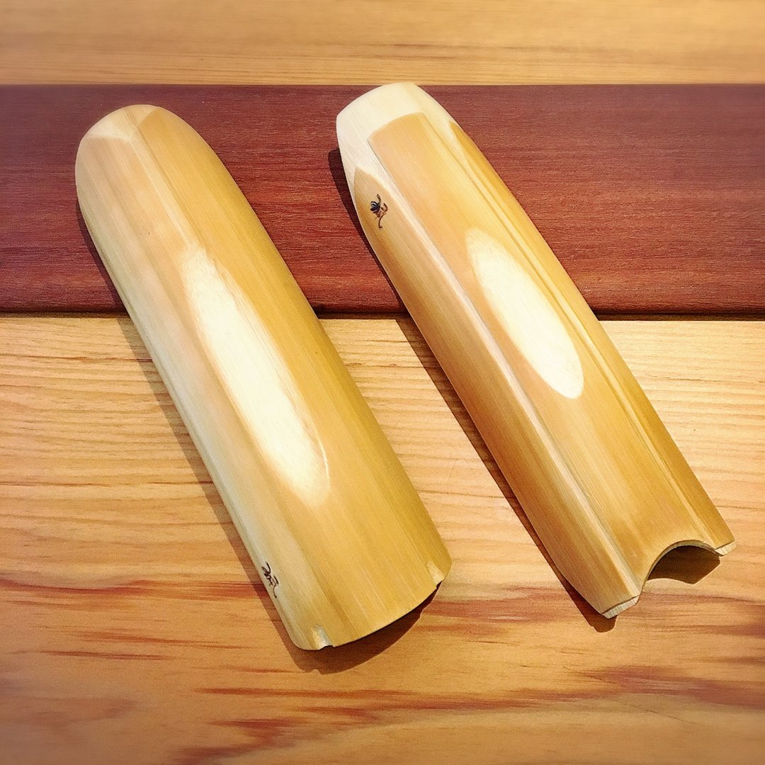 夫妻蝉系列茶则组 (附盒) 手工制作 B组 - 其他 - 竹 