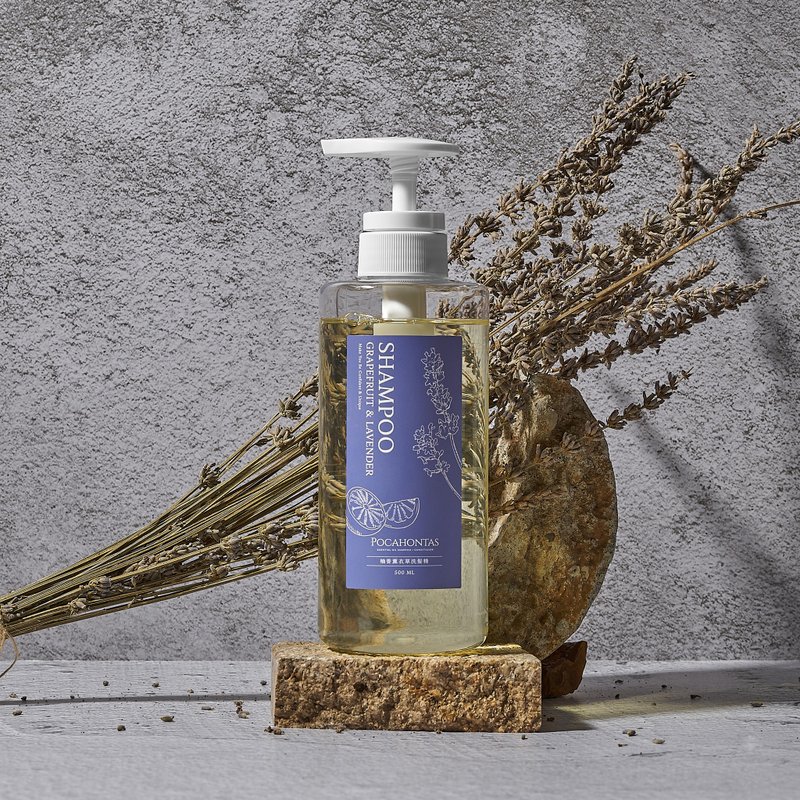 Pocahontas 柚香薰衣草洗发精 500ml - 洗发用品 - 其他材质 紫色