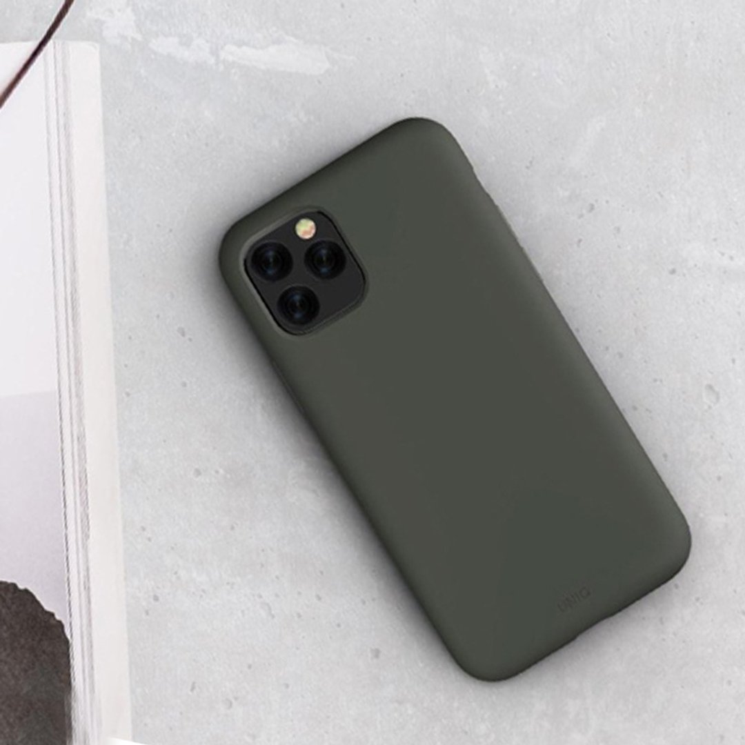 iPhone11系列 LinoHue液态硅胶手机壳-深灰 - 手机壳/手机套 - 硅胶 灰色