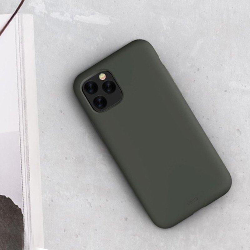 iPhone11系列 LinoHue液态硅胶手机壳-深灰 - 手机壳/手机套 - 硅胶 灰色