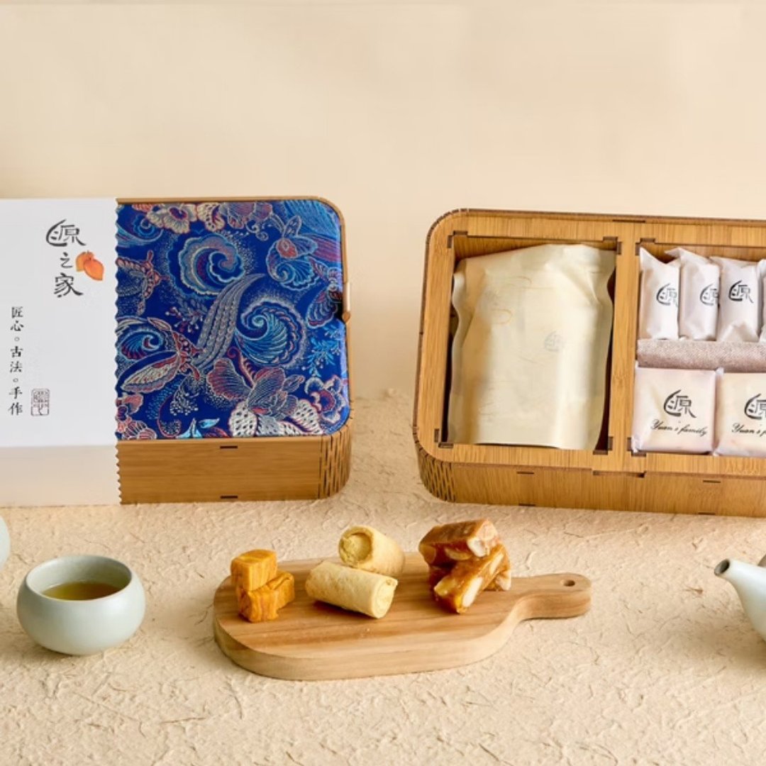 【芳华】经典千层茶食组 - 蓝凤羽 - 水果干 - 新鲜食材 橘色