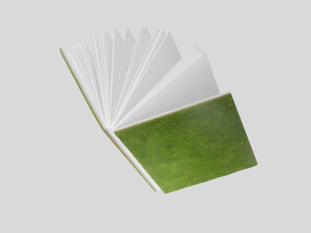 Grass Book - 笔记本/手帐 - 纸 绿色