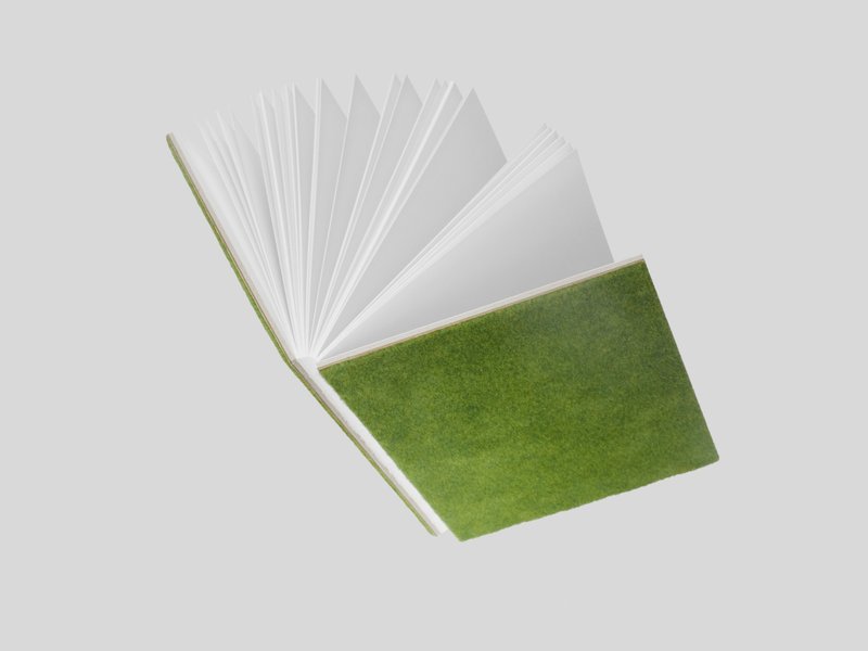 Grass Book - 笔记本/手帐 - 纸 绿色