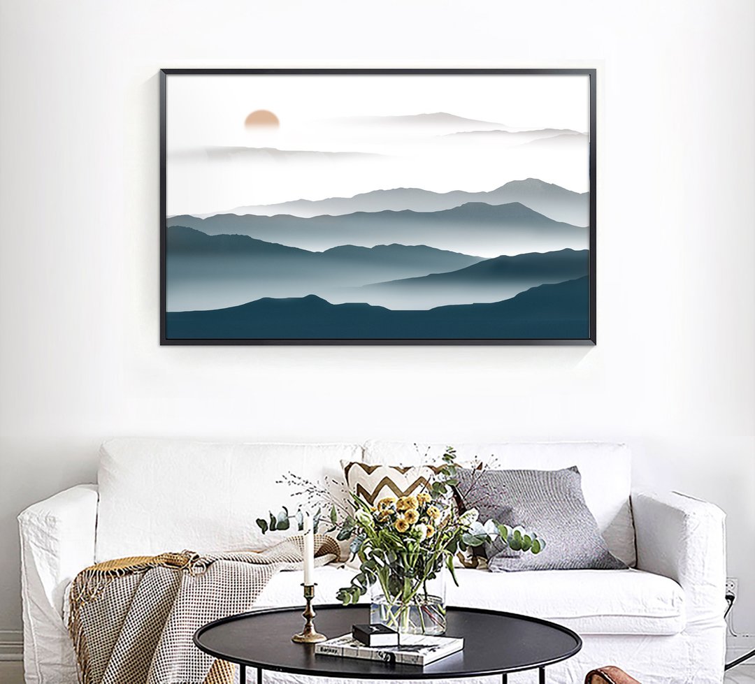 风景挂画/客厅背景墙/装饰画/商空/ 餐厅挂画/民宿/艺术画/大尺寸 - 海报/装饰画/版画 - 纸 