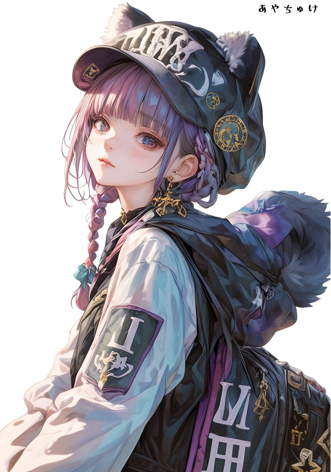 【11月新品】07-105-0072 人物贴纸 冬日女孩 - 贴纸 - 纸 
