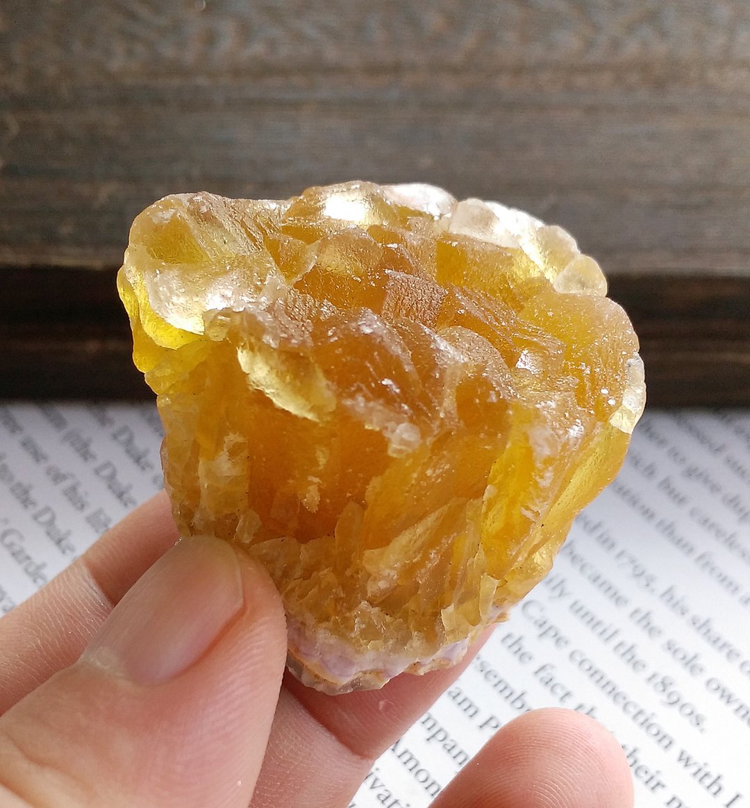 Fluorite  江西产地 黄萤石 天然矿石 原矿 - 摆饰 - 其他材质 