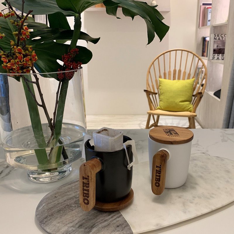 相思木陶瓷杯 (350ml 1只) - 咖啡杯/马克杯 - 陶 