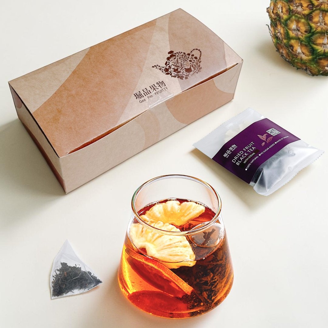 红玉茶香系 | Fruit Tea | 台湾红玉水果红茶 7 入・全风味礼盒 - 茶 - 新鲜食材 