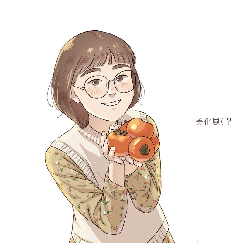 美化风格人像画 - 订制画像 - 其他材质 