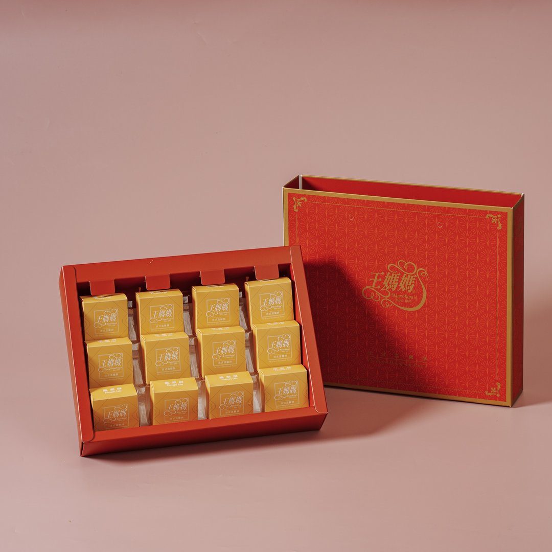 王妈妈法式凤梨酥12入 - 蛋糕/甜点 - 其他材质 