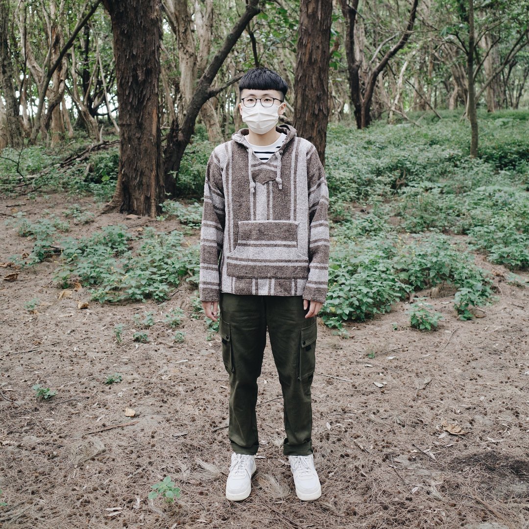 Vintage 墨西哥嬉皮连帽上衣 中性款式 - 中性连帽卫衣/T 恤 - 棉．麻 