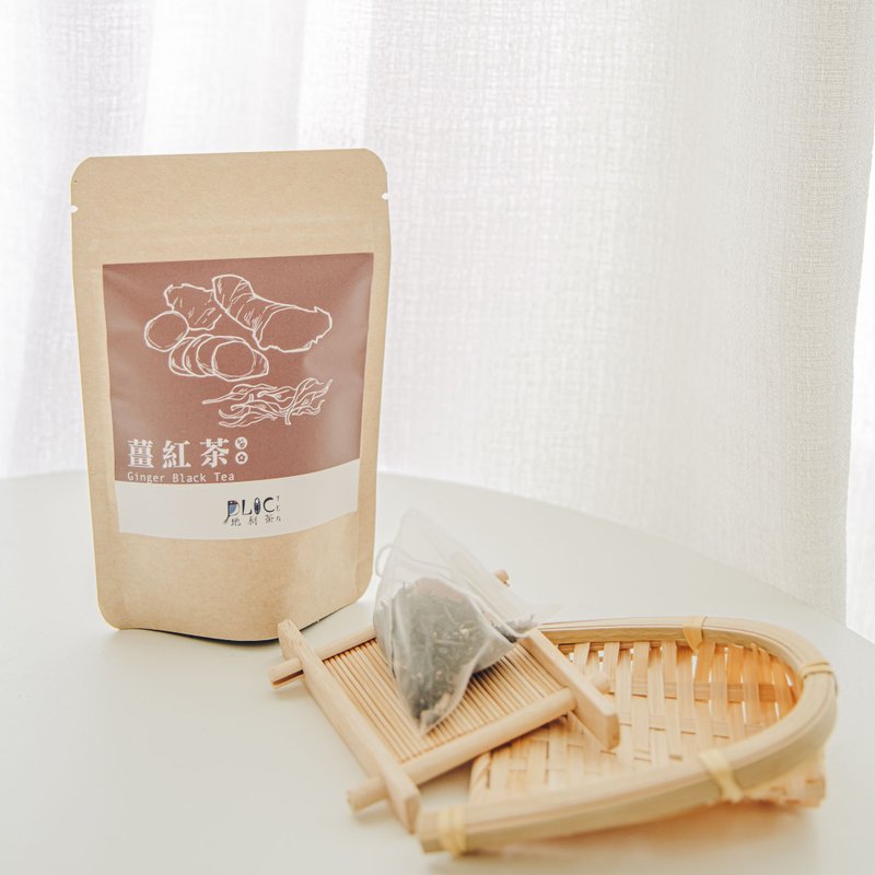 姜红茶-原叶立体茶包5入体验组 暖心暖胃 生姜红玉红茶 - 茶 - 新鲜食材 咖啡色