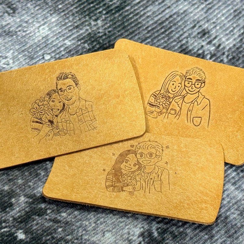 加购服务 - 似颜绘铜模压印 - 单人/双人/多人 - 大头/半身/全身 - 零件/散装材料/工具 - 铜/黄铜 金色