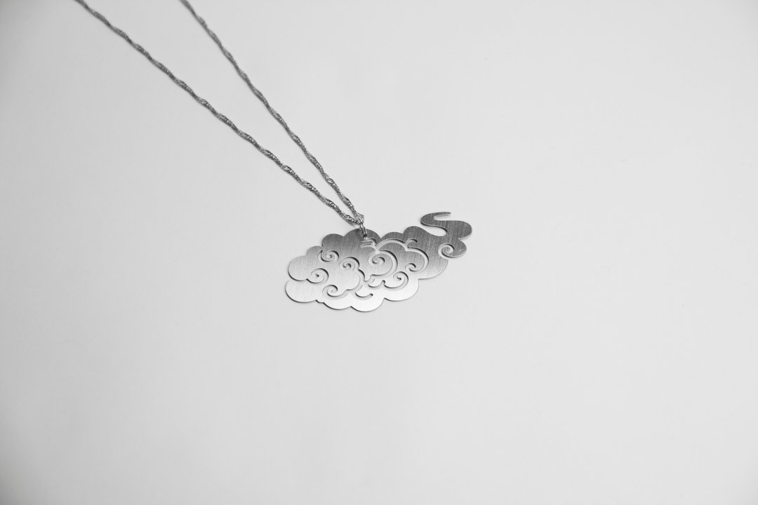 浮世绘云(秋季新品)_自然系列_造题 - 项链 - 其他金属 灰色