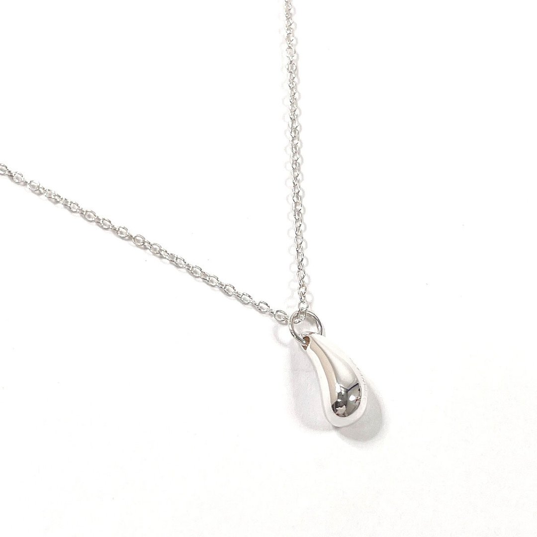 【日本直送 二手美品】蒂芙尼 TIFFANY&Co. 项链 泪滴 艾尔莎·柏 લેટી 银制 925 银饰 - 项链 - 纯银 银色