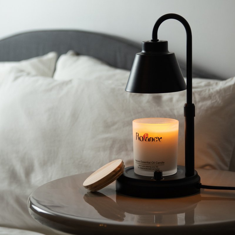 蜡烛香氛灯-极致黑 - 蜡烛/烛台 - 其他金属 