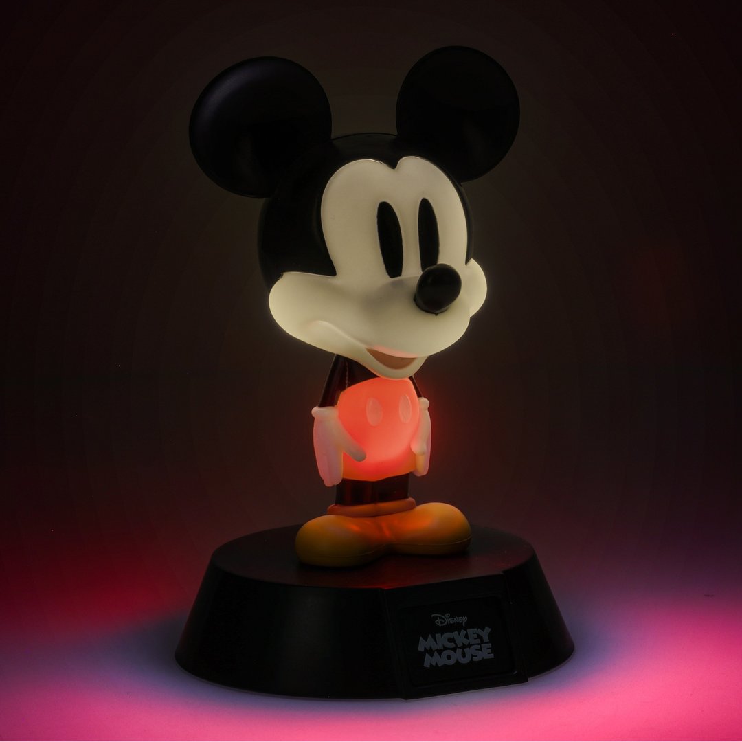官方授权Disney二合一米奇3D立体造型迷你夜灯 - 灯具/灯饰 - 塑料 多色