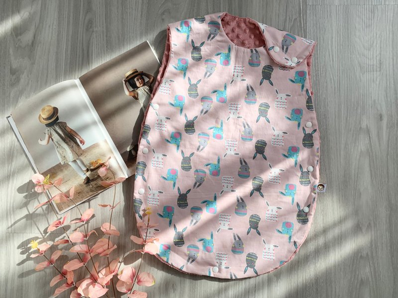 彩蛋兔兔防踢被 防踢背心 弥月礼 - 其他 - 棉．麻 