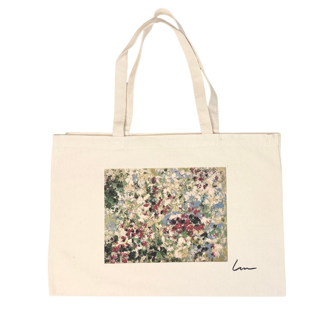 ART BAG 艺术家抽象画帆布包-随心 - 其他 - 棉 白色