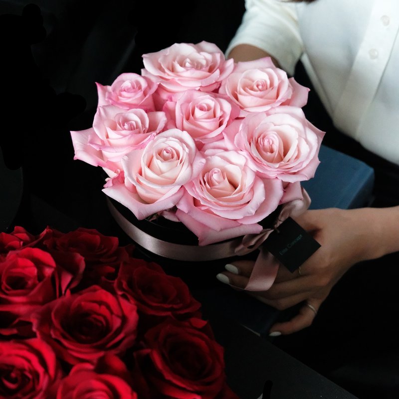 情人节限定 | Be my Valentine 厄瓜多尔尔皇家粉玫鲜花礼盒 | 鲜花 - 植栽/盆栽 - 植物．花 粉红色