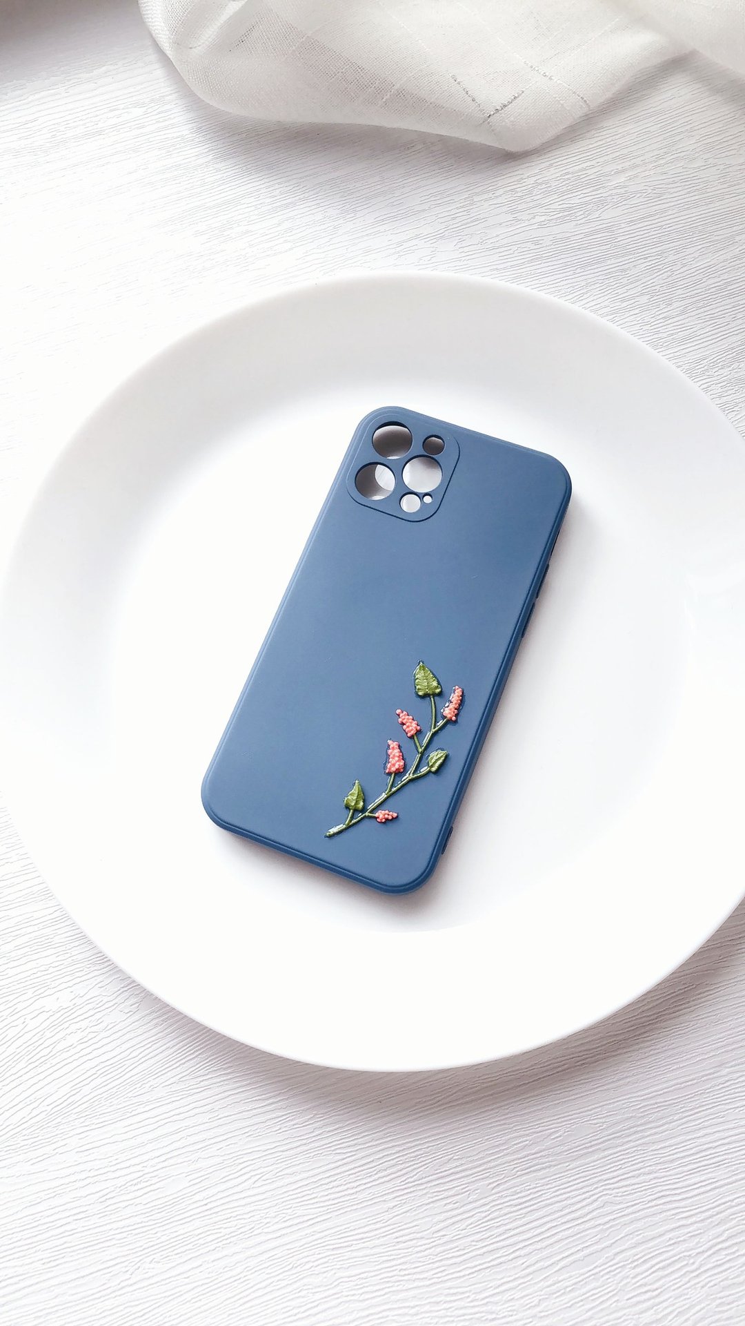 小清新* 手工黏土植物花iPhone手机套手机壳 - 手机壳/手机套 - 粘土 