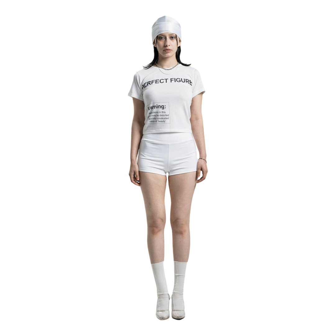 PERFECT FIGURE T - 女装 T 恤 - 聚酯纤维 白色