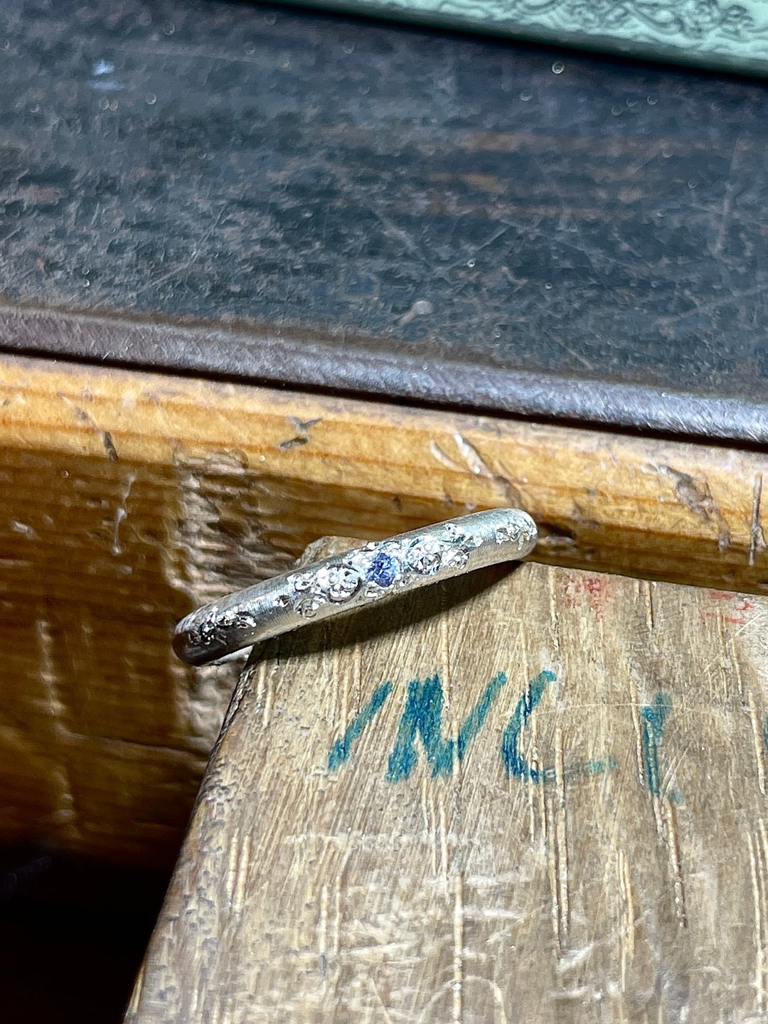 意大利工艺手工拉丝雕金戒指3mm细戒 - 对戒 - 银 银色