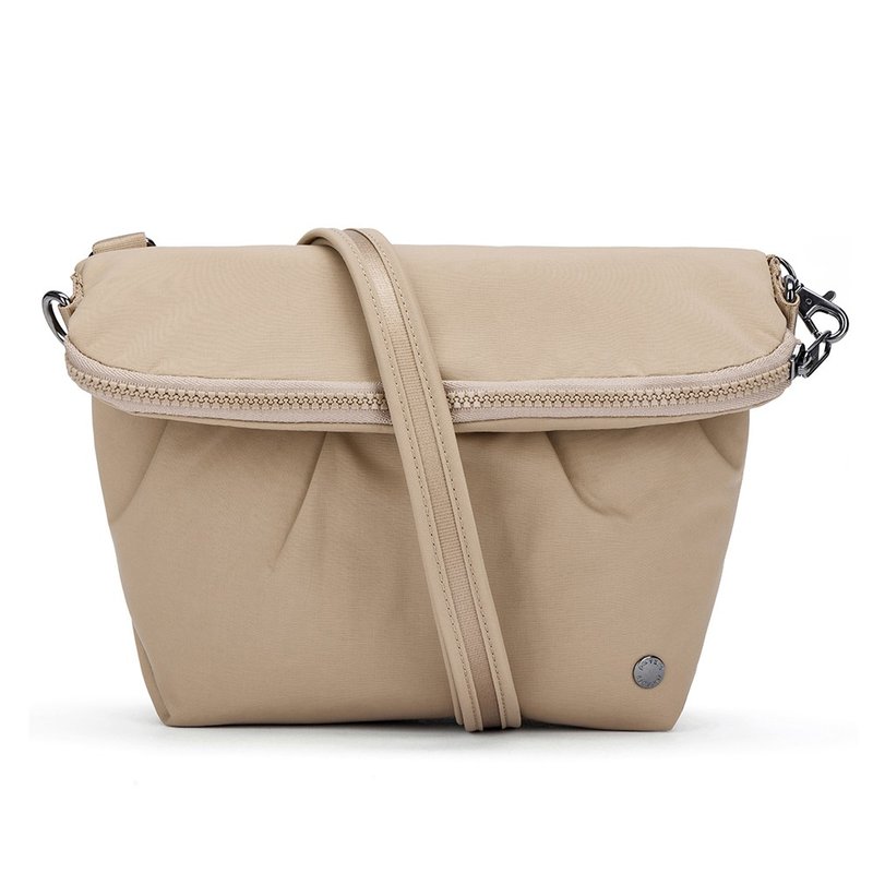 Pacsafe CX 多道防盗可扩充侧背包/斜背包 5L 卡其色 #20405 - 侧背包/斜挎包 - 其他材质 卡其色