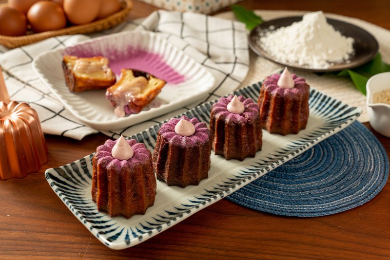 芋头九宫格可丽露礼盒 - 蛋糕/甜点 - 其他材质 