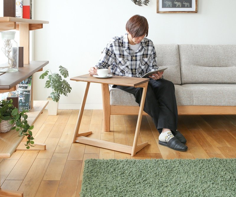 飞驒家具 Ibata interior Sign 边桌 - 餐桌/书桌 - 木头 咖啡色