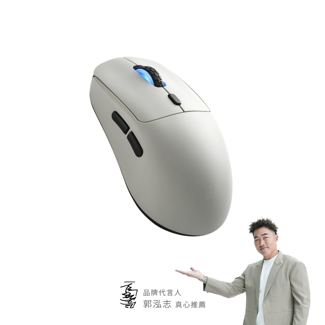 irocks M51R 蓝牙 无线 三模 电竞 鼠标 月岩灰 - 电脑配件 - 其他材质 