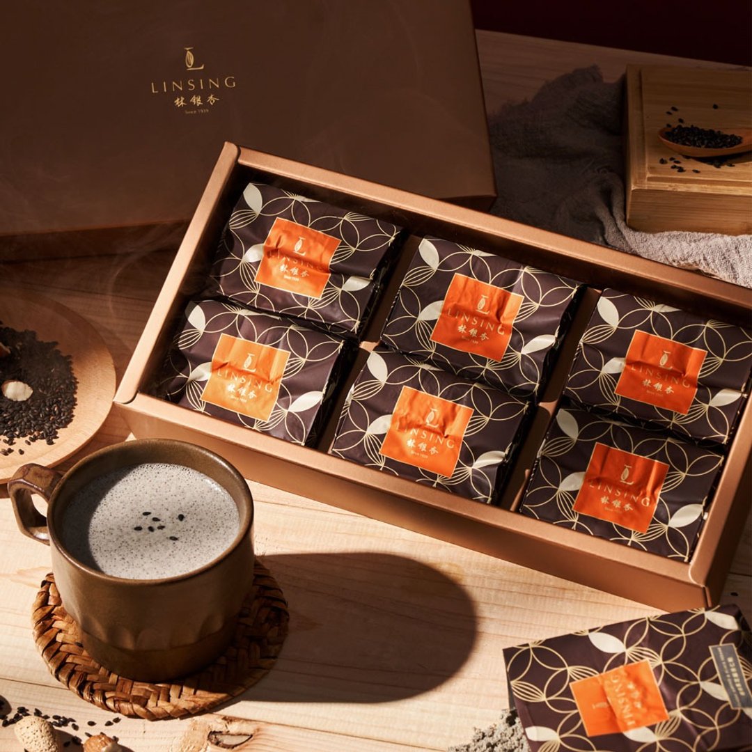 【LINSING林银杏官方直营】经典黑芝麻杏仁粉600g(100gx6) - 健康/养生 - 其他材质 