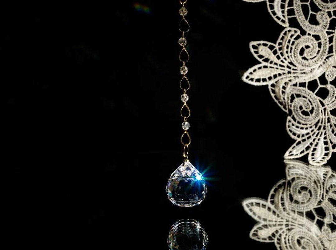Snowdrop suncatcher - 摆饰 - 玻璃 透明