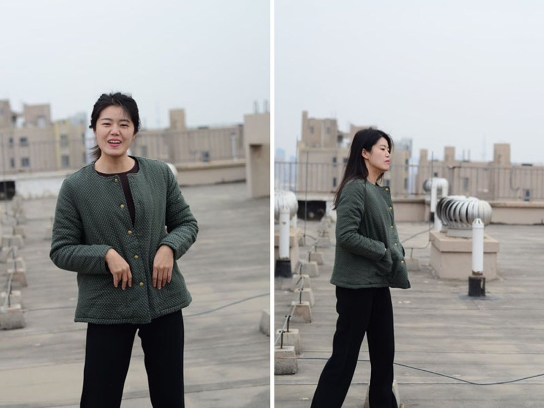刺子绣纯棉夹棉外套棉服文艺棉袄棉服 - 女装上衣 - 棉 