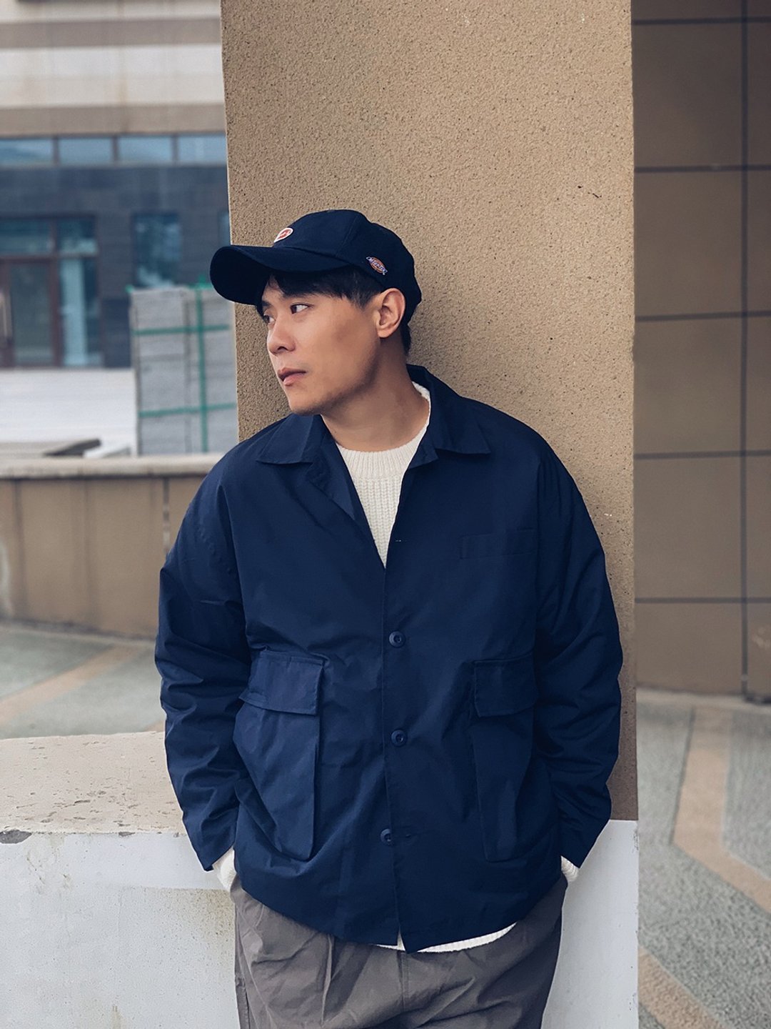CITYBOY 基本款机能口袋工装夹克 - 男装外套 - 其他材质 
