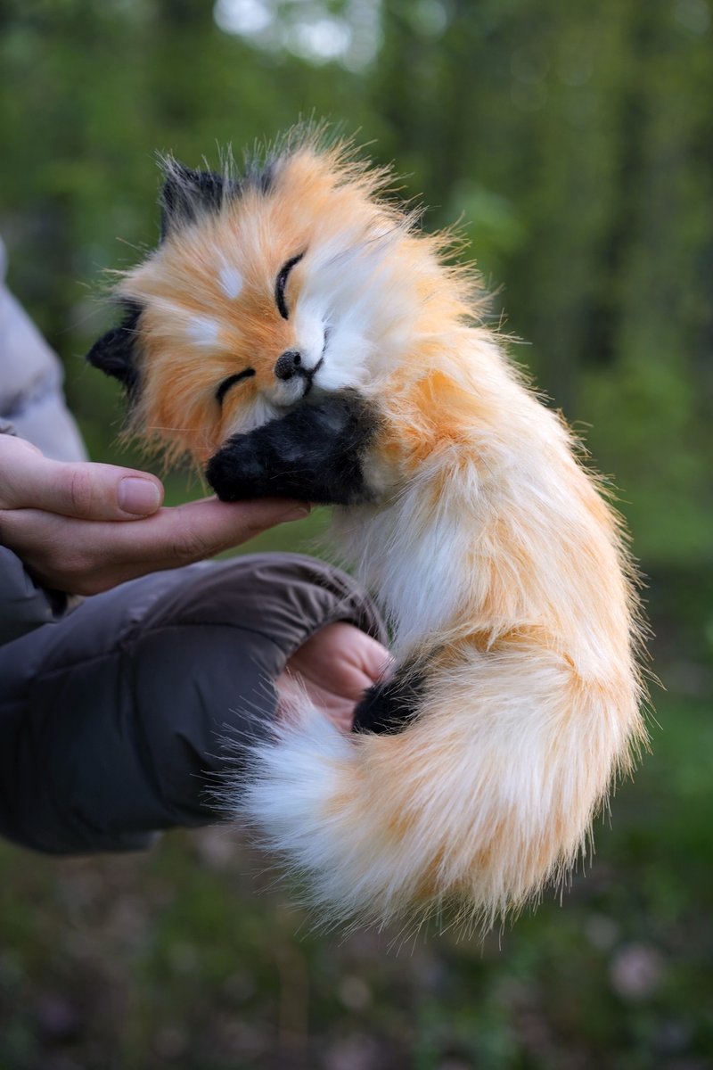 笑脸狐狸 - 玩偶/公仔 - 其他材质 橘色