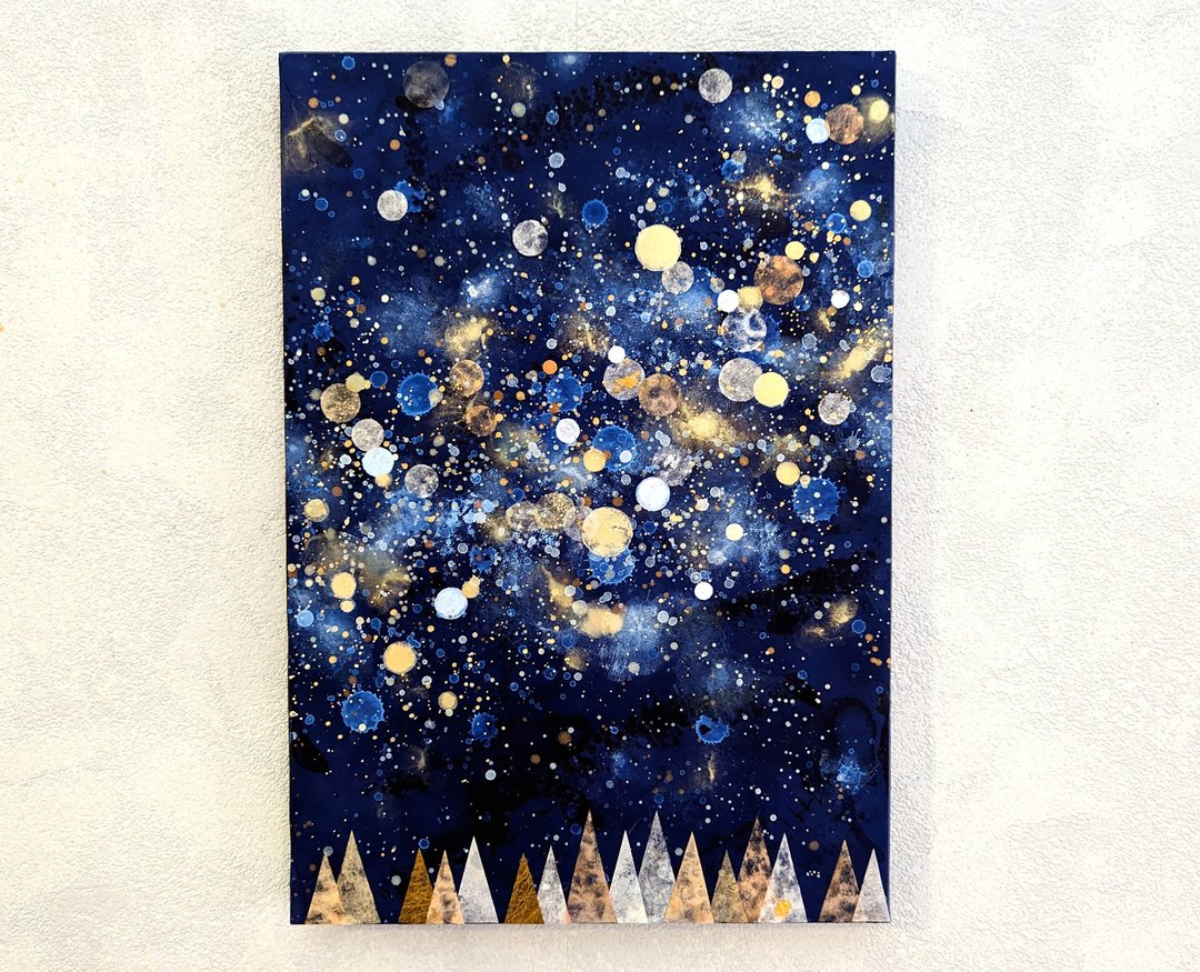 星与森 P5号压克力原图 - 海报/装饰画/版画 - 木头 蓝色