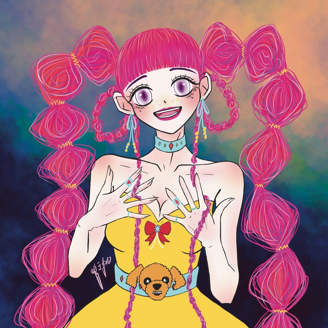 插画委托 电子档 - 电子手绘真人画像/绘画/插画 - 其他材质 