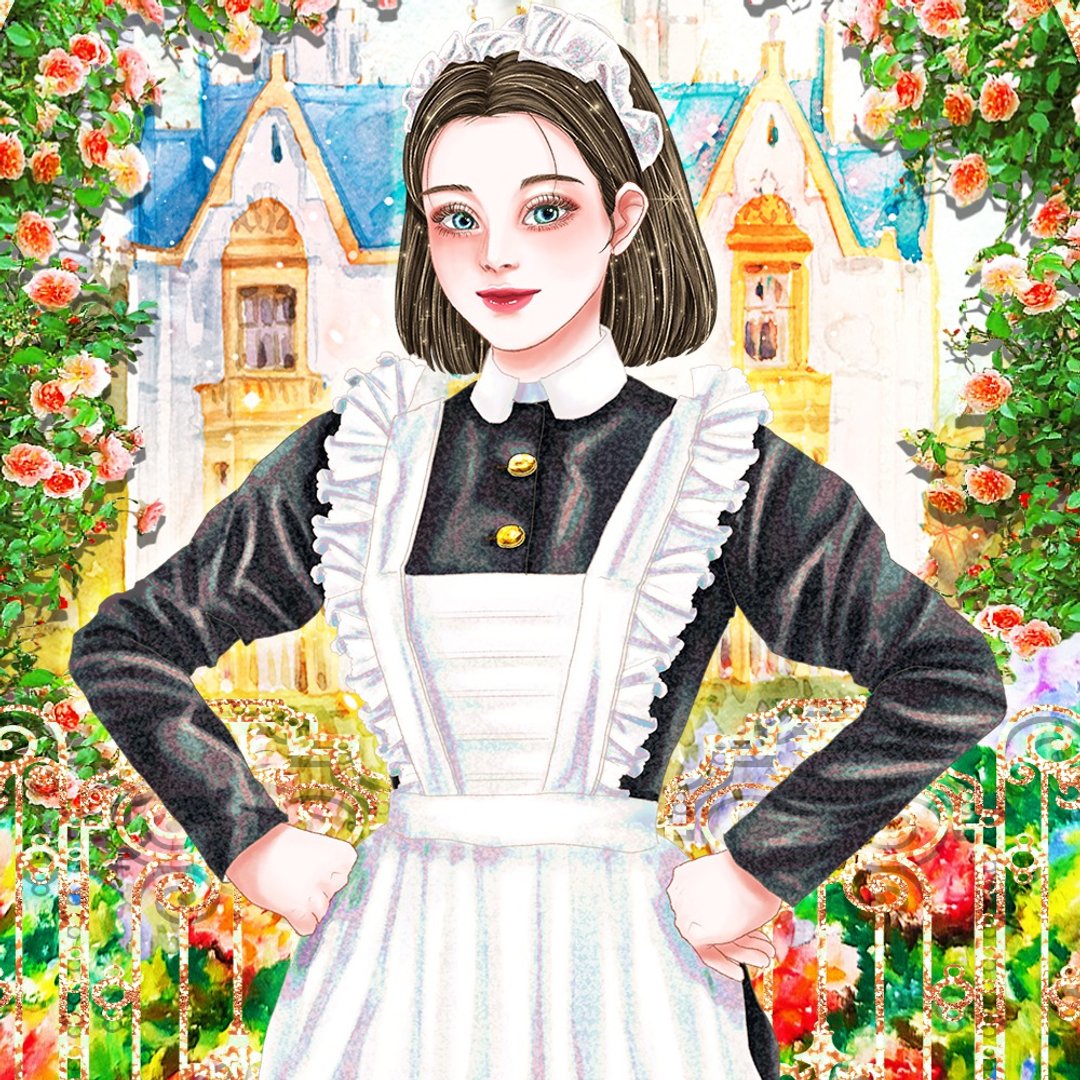 秘密花园 : Martha - 贴纸 - 纸 多色