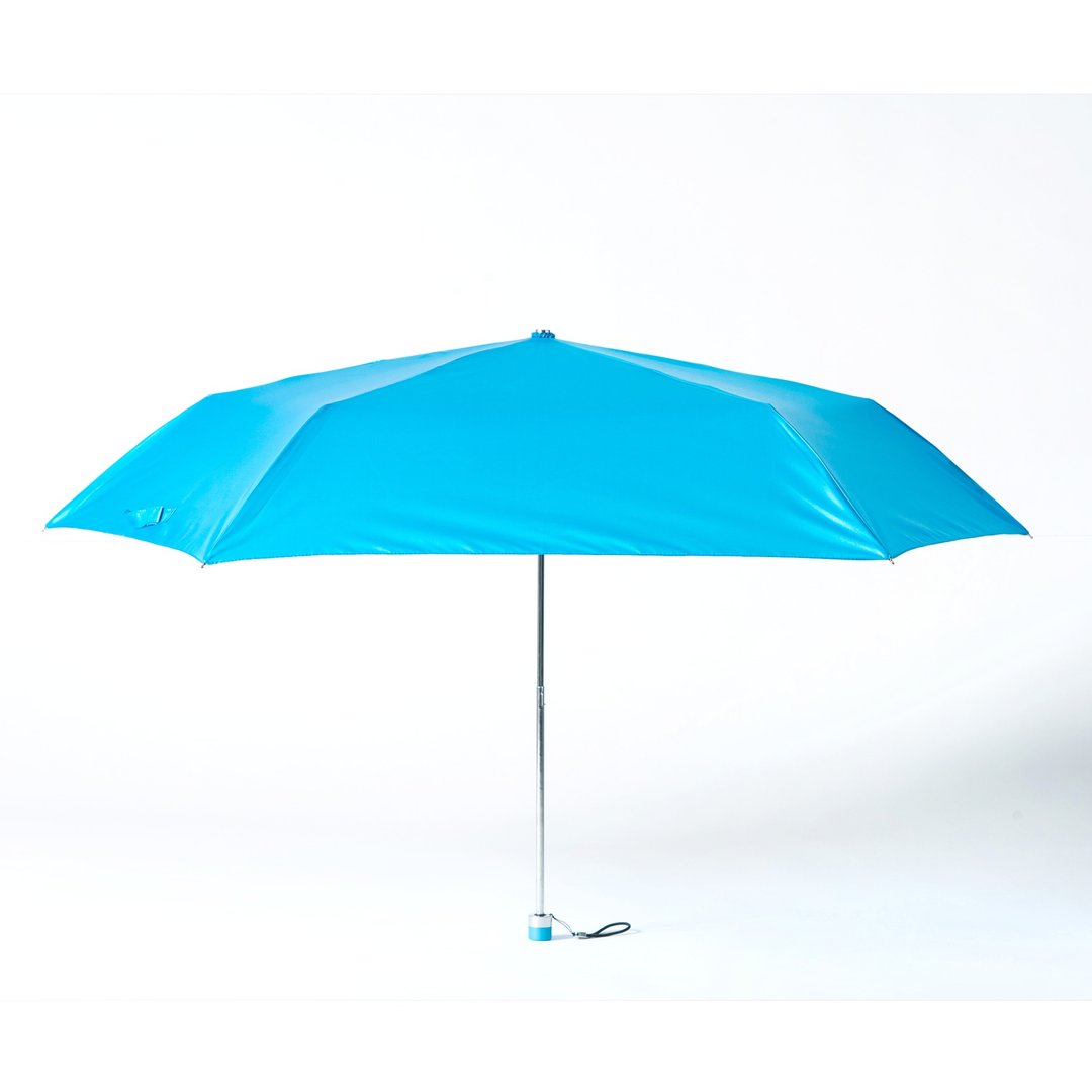 Prolla 极细亮面金属漆钢笔伞 | Water jump系列 防晒伞190g 水蓝 - 雨伞/雨衣 - 防水材质 蓝色