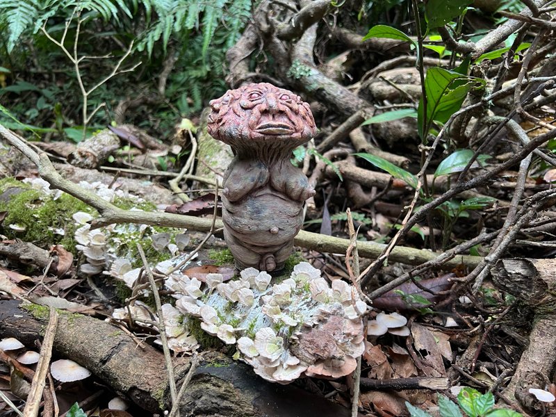 植物系列-萨鲁/摆饰/雕塑公仔/原创手作手绘 - 玩偶/公仔 - 树脂 