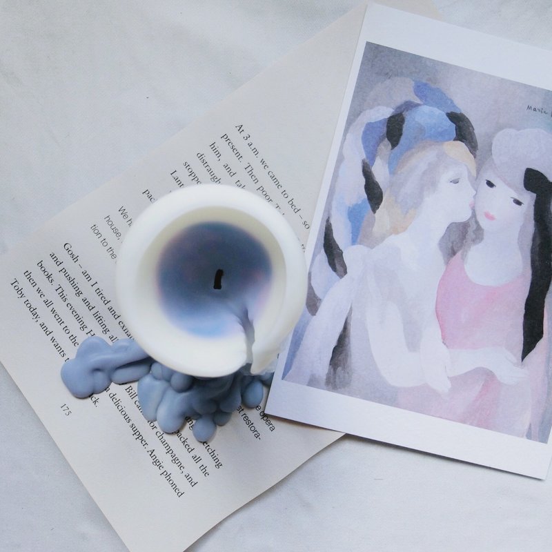 Meng N. 香氛蜡烛 | 晕染熔岩蜡烛 - 蜡烛/烛台 - 蜡 